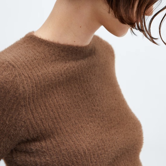 Mango - Ribbed Soft Sweater - Picture 2 of 2